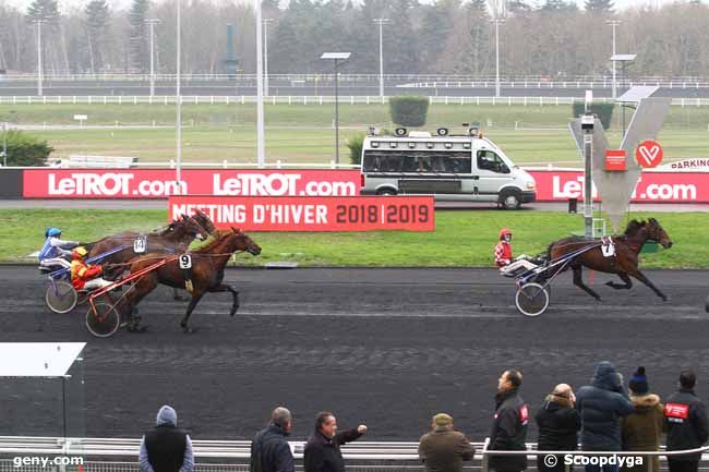 19/01/2019 - Vincennes - Prix de Brest : Arrivée