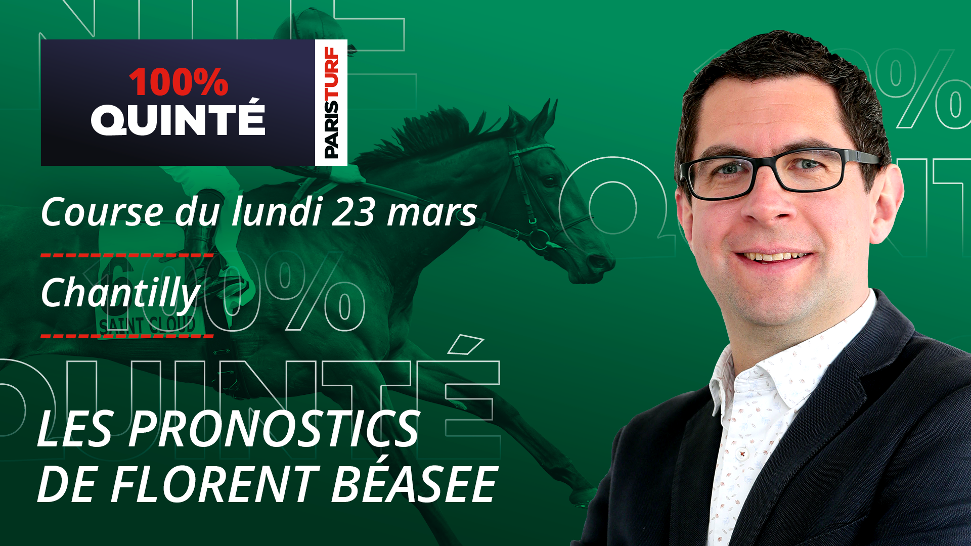 Cliquez ici pour voir le 100% Quinté de&nbsp;lundi