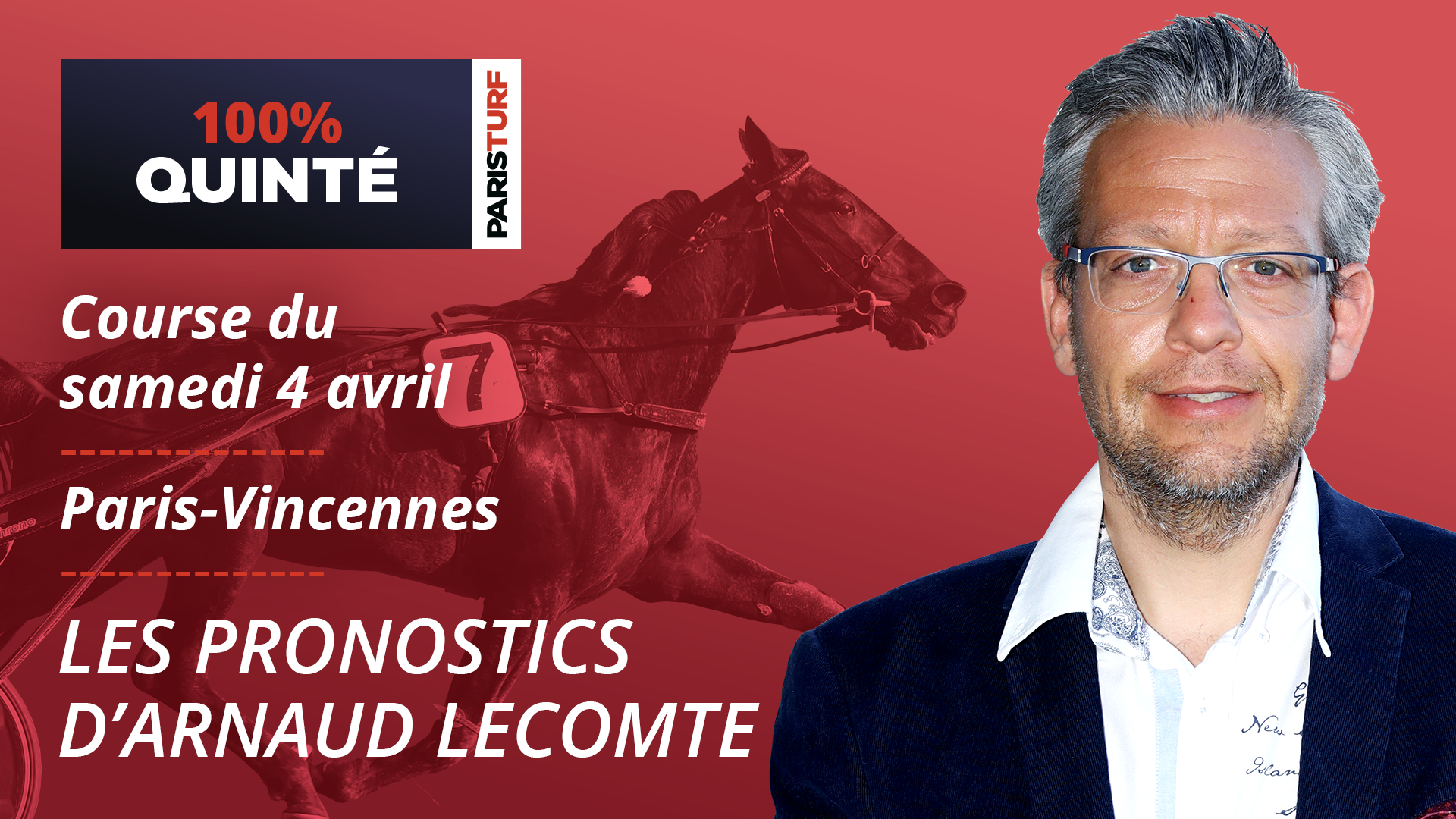 Cliquez ici pour voir le 100% Quinté de&nbsp;samedi