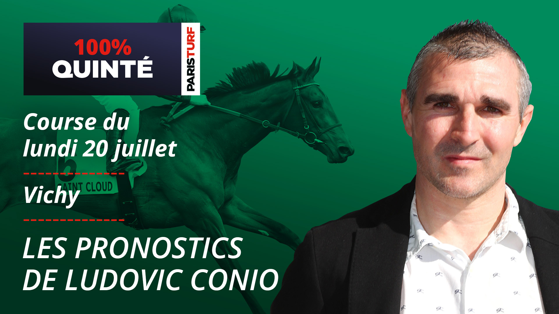 Cliquez ici pour voir le 100% Quinté de&nbsp;lundi
