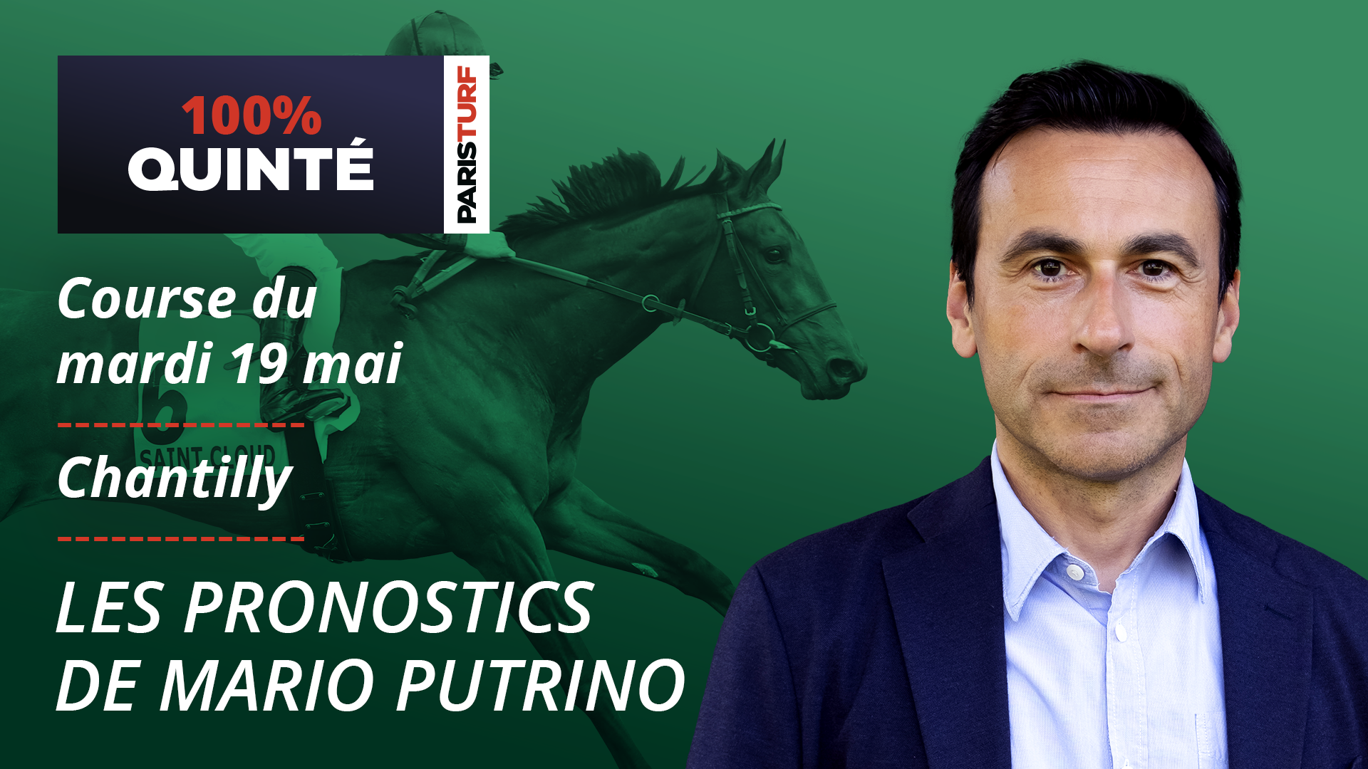 Cliquez ici pour voir le 100% Quinté de&nbsp;mardi
