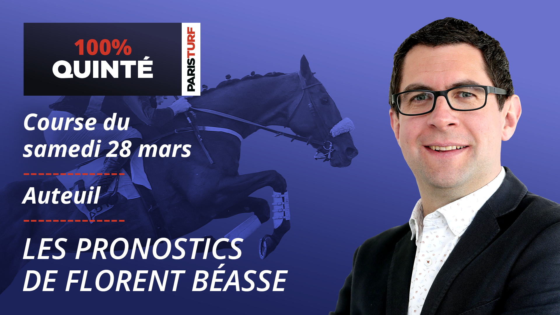 Cliquez ici pour voir le 100% Quinté de&nbsp;samedi