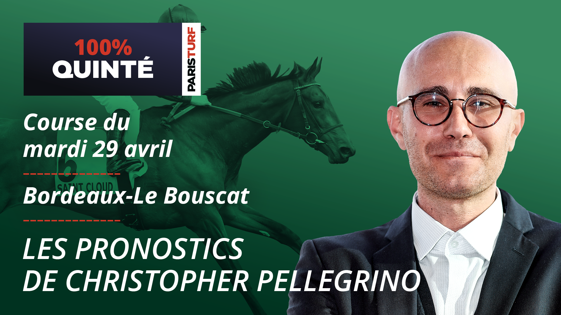 Cliquez ici pour voir le 100% Quinté de mardi