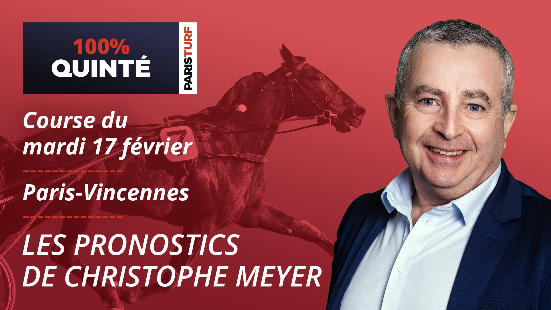 Cliquez ici pour voir le 100% Quinté de&nbsp;mardi