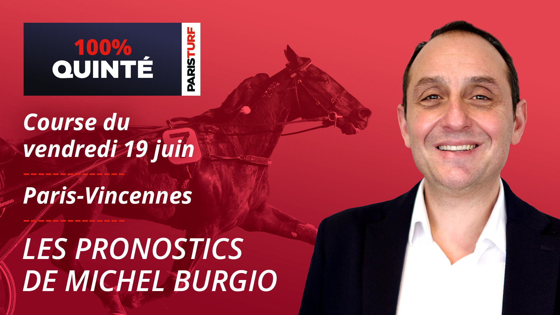 Cliquez ici pour voir le 100% Quinté de&nbsp;vendredi