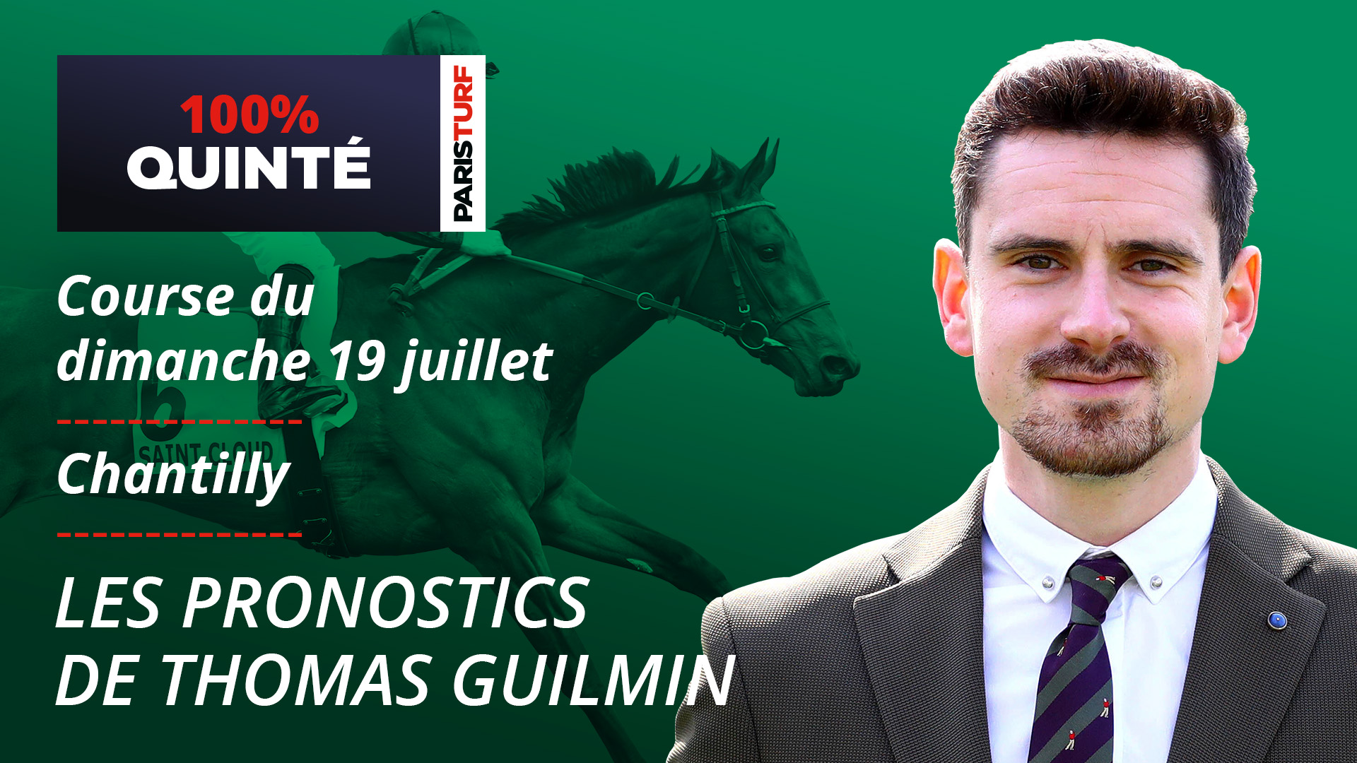 Cliquez ici pour voir le 100% Quinté de&nbsp;dimanche