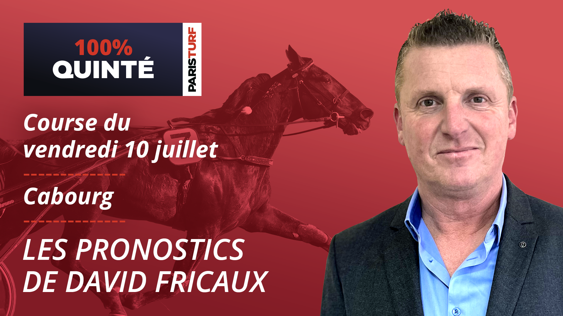 Cliquez ici pour voir le 100% Quinté de&nbsp;vendredi