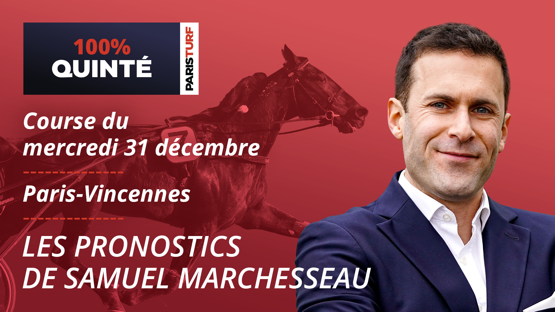 Cliquez ici pour voir le 100% Quinté de&nbsp;mercredi