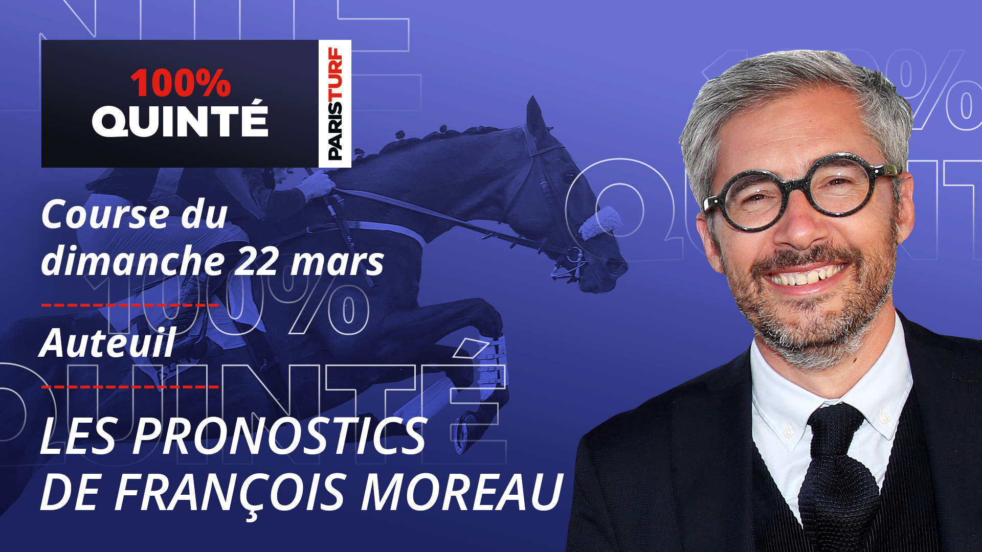 Cliquez ici pour voir le 100% Quinté de&nbsp;dimanche