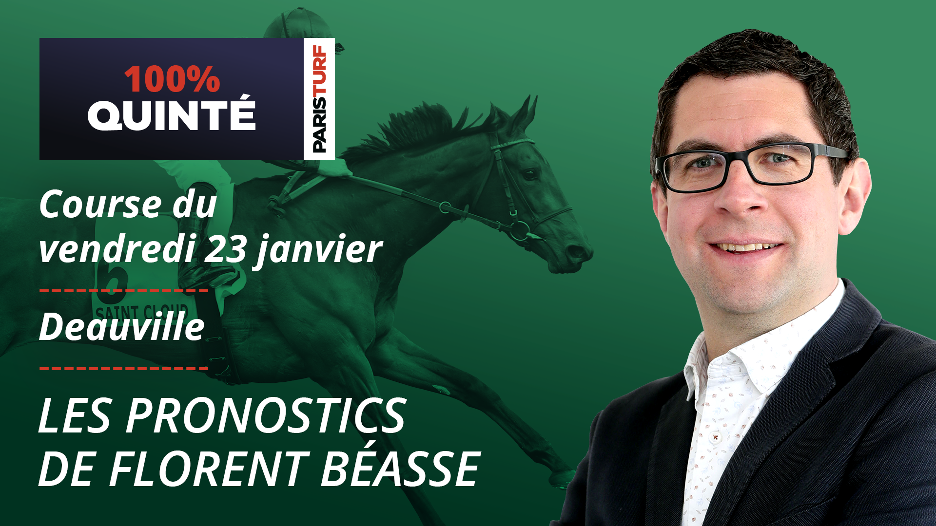 Cliquez ici pour voir le 100% Quinté de&nbsp;vendredi