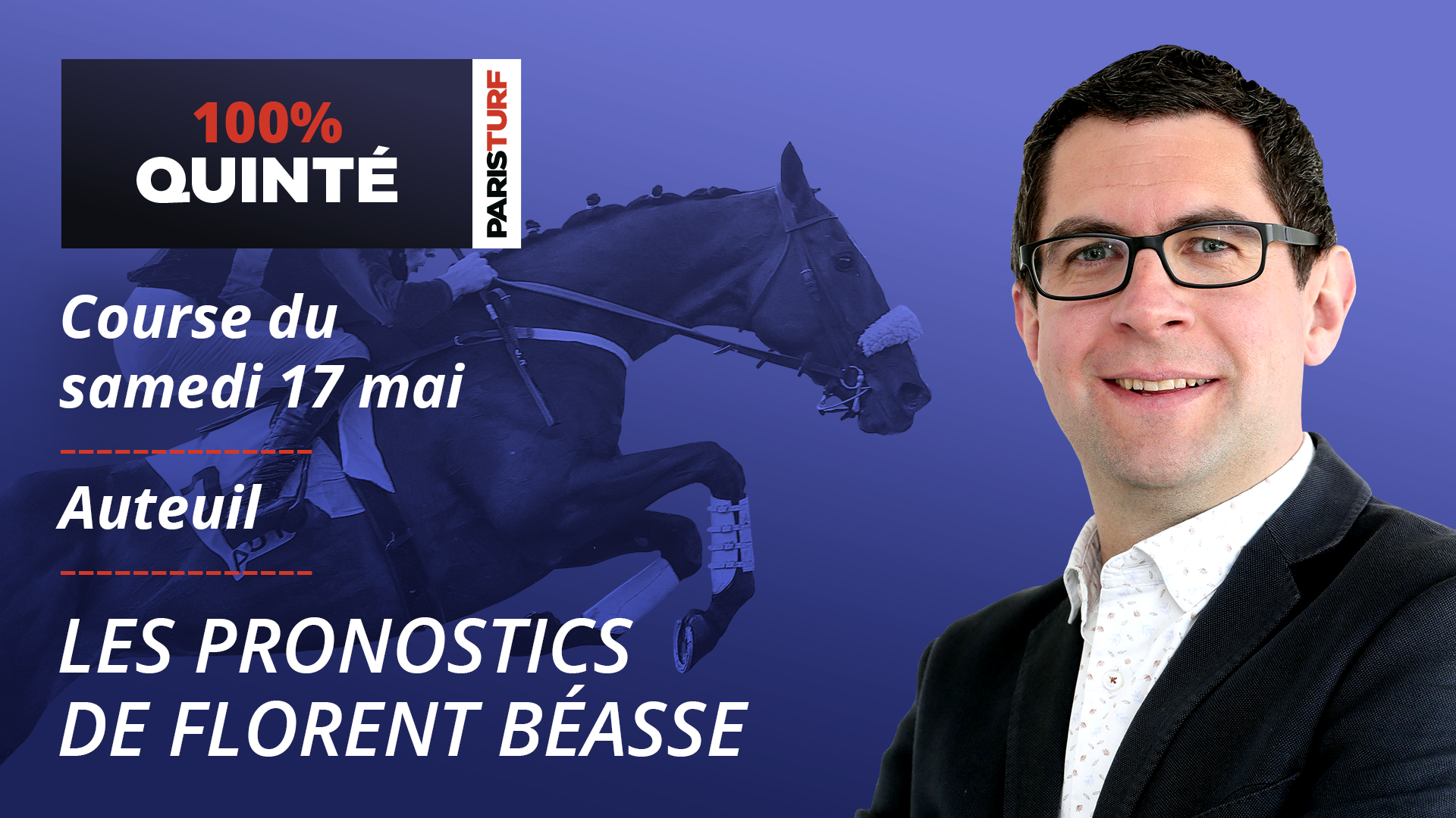 Cliquez ici pour voir le 100% Quinté de samedi