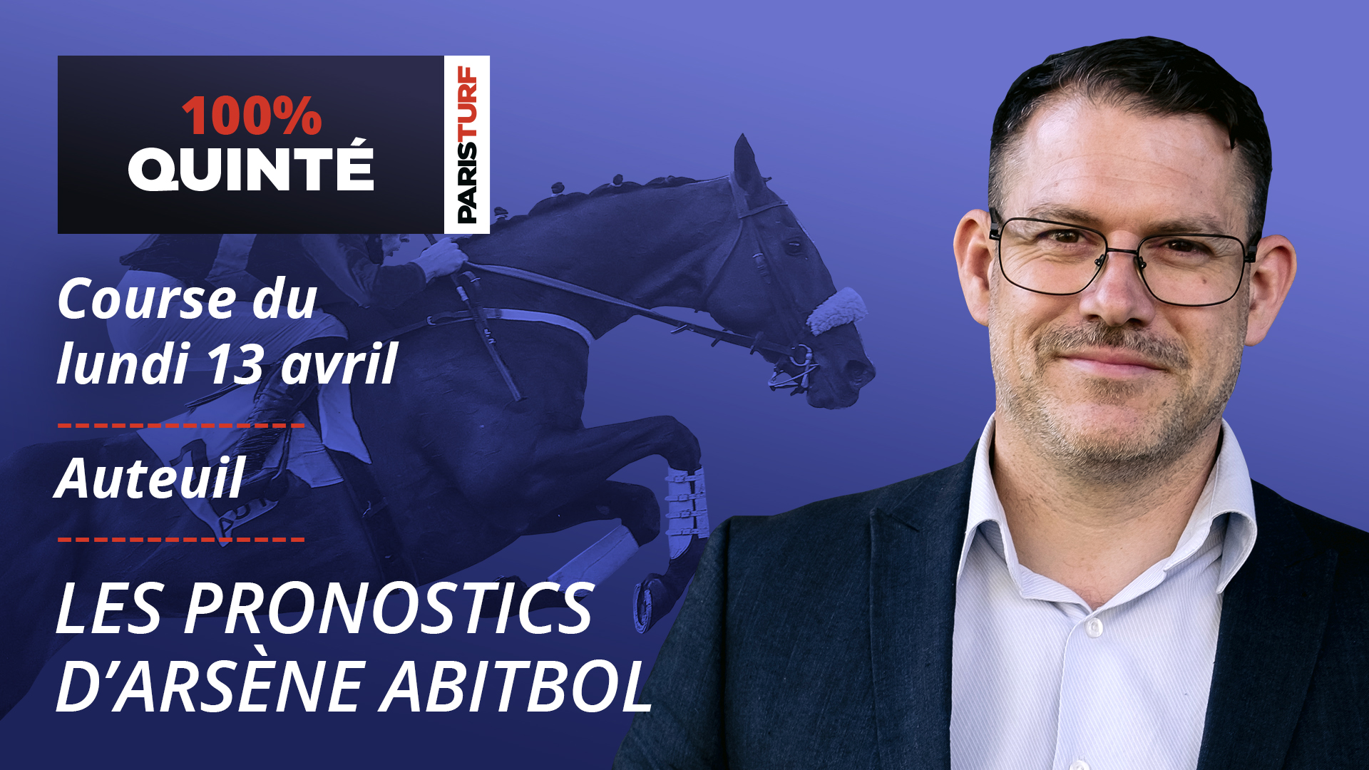 Cliquez ici pour voir le 100% Quinté de&nbsp;lundi