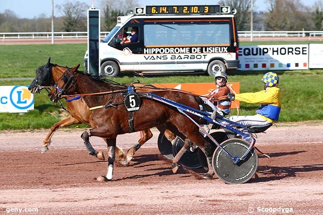 23/03/2022 - Lisieux - Prix Communauté d'Agglomération Lisieux : Arrivée