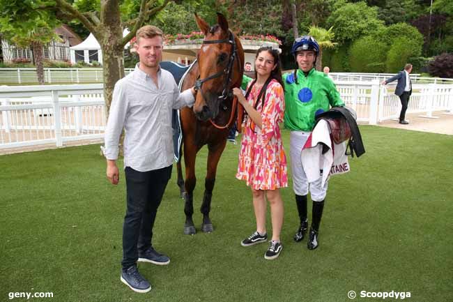 20/06/2023 - Clairefontaine-Deauville - Prix du Douet : Ankunft