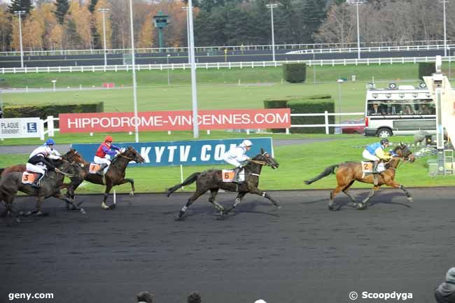 28/11/2012 - Vincennes - Prix d'Honfleur : Arrivée