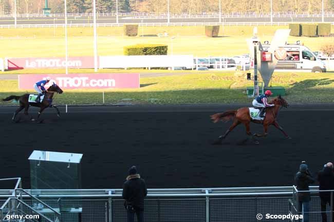 20/01/2017 - Vincennes - Prix d'Auffay : Arrivée