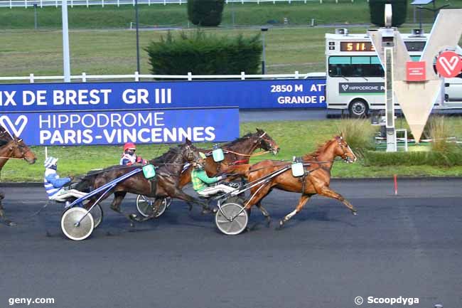 23/01/2021 - Vincennes - Prix de Brest : Result