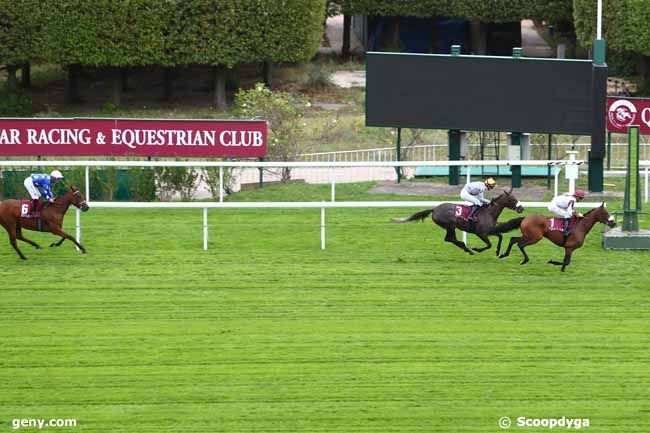 04/10/2019 - Saint-Cloud - Qatar Arabian Trophy des Pouliches : Arrivée