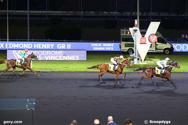 22/11/2021 - Vincennes - Prix Edmond Henry : Arrivée