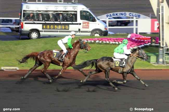 26/01/2009 - Vincennes - Prix de Puy Guillaume : Arrivée