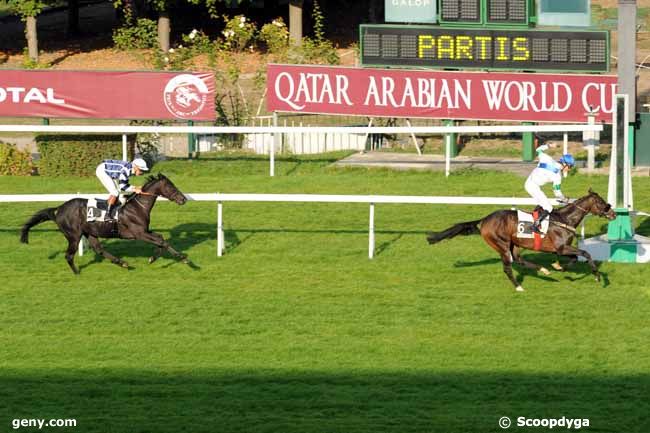 02/10/2009 - Saint-Cloud - Prix du Club des Gentlemen-Riders : Ankunft