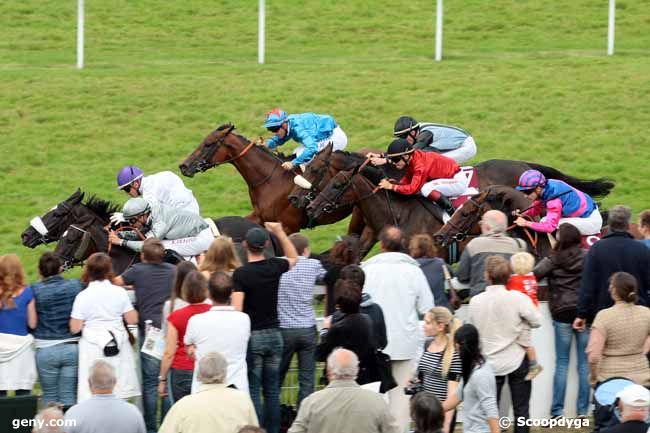 25/08/2012 - Clairefontaine-Deauville - Prix Zalataia : Ankunft