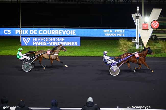 23/01/2023 - Vincennes - Prix de Courbevoie : Arrivée