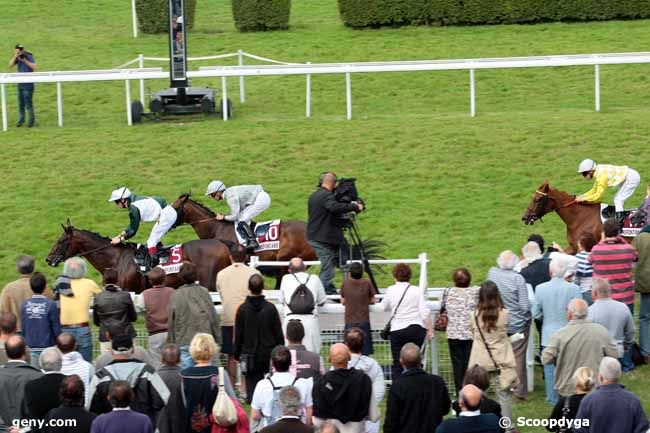 25/08/2012 - Clairefontaine-Deauville - Prix du Cèdre Bleu : Ankunft