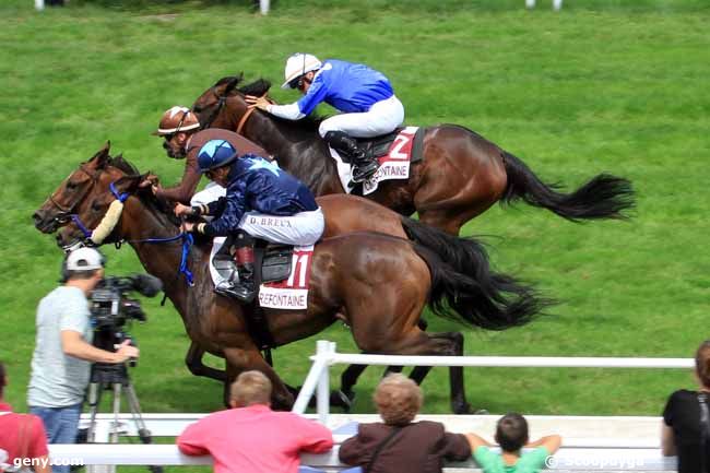 31/07/2017 - Clairefontaine-Deauville - Prix Lady Bug : Arrivée