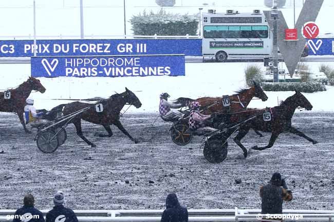 16/01/2021 - Vincennes - Prix du Forez : Arrivée