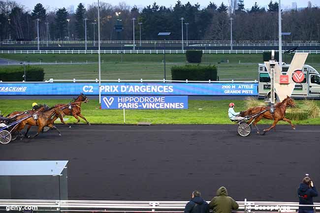 23/01/2023 - Vincennes - Prix d'Argences : Arrivée