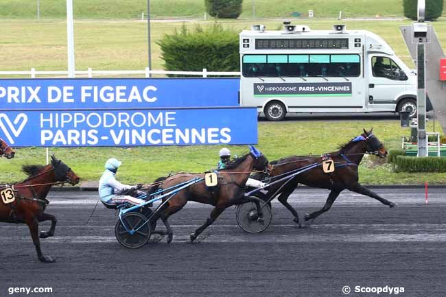 26/01/2021 - Vincennes - Prix de Figeac : Arrivée