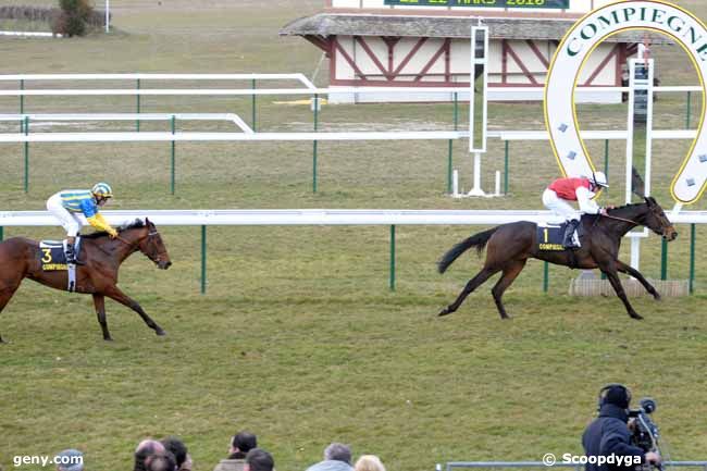 15/03/2010 - Compiègne - Prix de Mercières : Arrivée