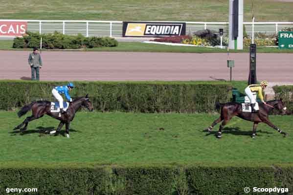 12/03/2008 - Enghien - Prix Coureuse de Nuit : Arrivée