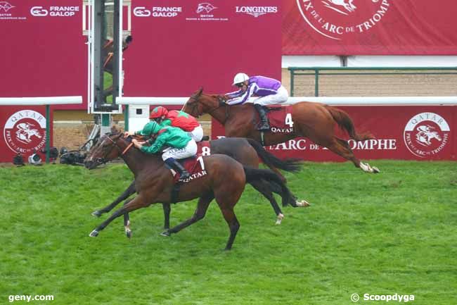 06/10/2024 - ParisLongchamp - Qatar Prix Marcel Boussac - Critérium des Pouliches : Arrivée