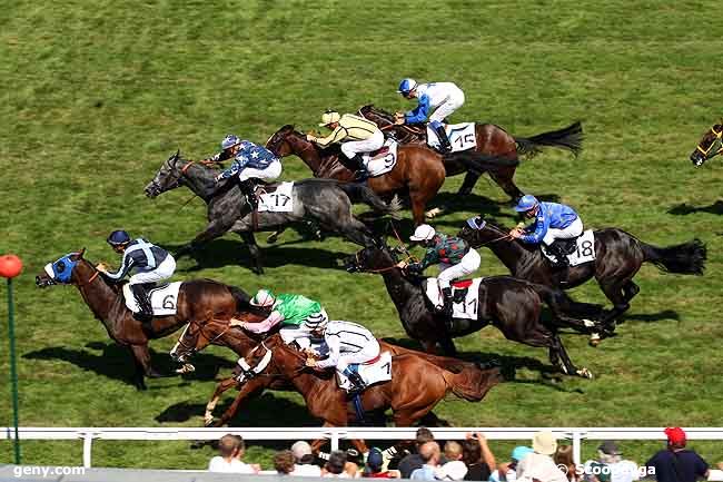 15/08/2009 - Deauville - Prix du Hong Kong Jockey-Club : Arrivée