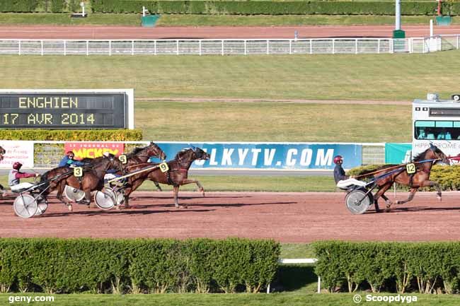 17/04/2014 - Enghien - Prix de la Porte Maillot : Ankunft