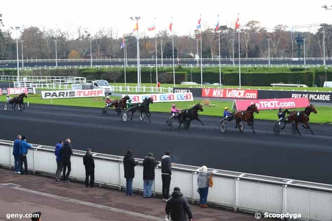 29/11/2017 - Vincennes - Prix de Picardie : Result