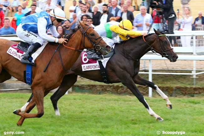 19/08/2022 - Clairefontaine-Deauville - Prix de la Pointe Percée : Arrivée