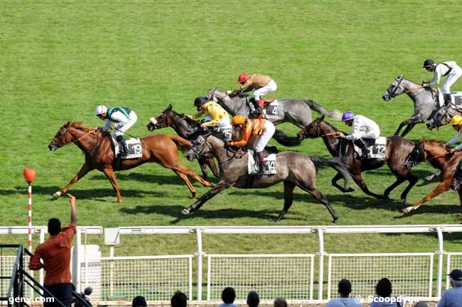 11/07/2010 - Maisons-Laffitte - Prix de la Ville du Pecq : Arrivée