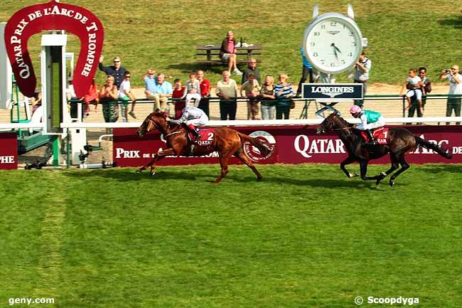 14/09/2014 - ParisLongchamp - Qatar Prix Foy : Arrivée