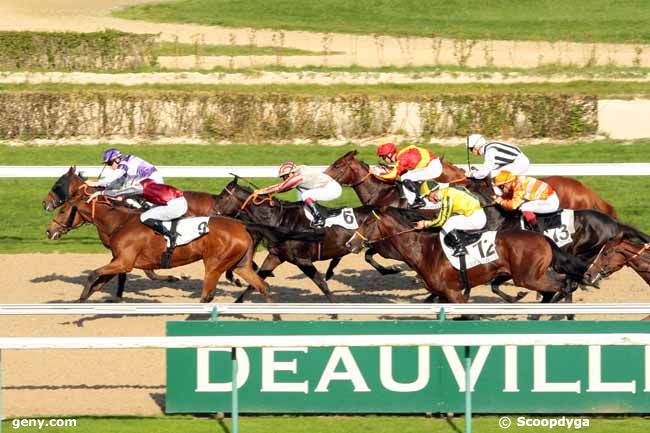 20/10/2015 - Deauville - Prix des Crouas : Arrivée