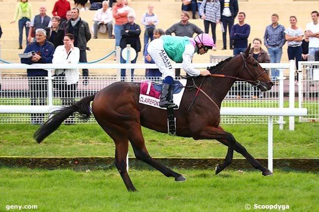 21/10/2022 - Clairefontaine-Deauville - Prix de la Croix Ferret : Arrivée