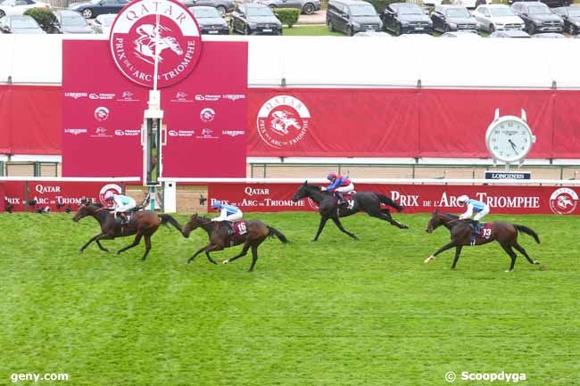 06/10/2024 - ParisLongchamp - Qatar Prix de l'Arc de Triomphe : Arrivée