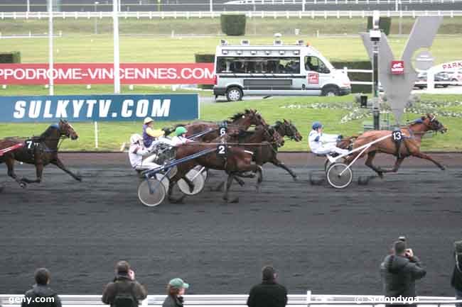 03/01/2012 - Vincennes - Prix de Jussac : Arrivée