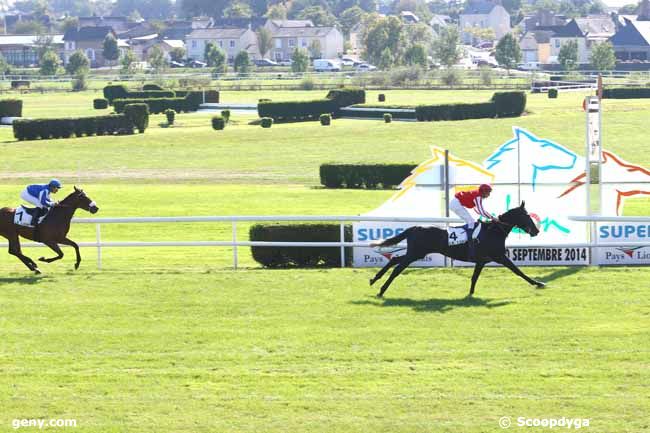 10/09/2014 - Le Lion-d'Angers - Prix Point Bleu : Ankunft