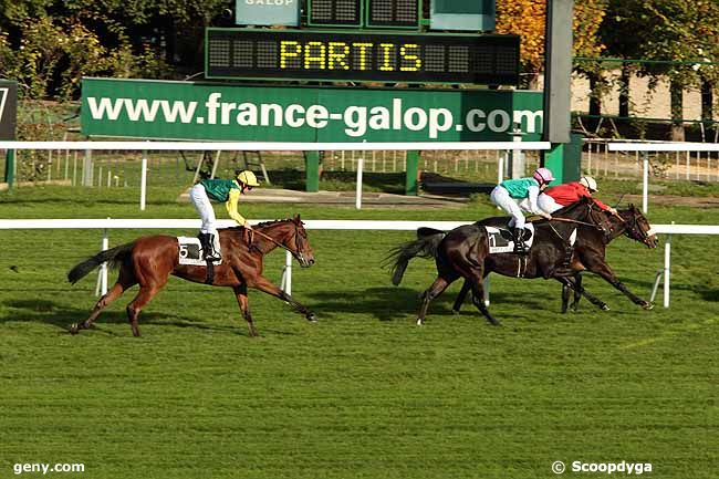 28/10/2009 - Saint-Cloud - Prix Astaria : Arrivée