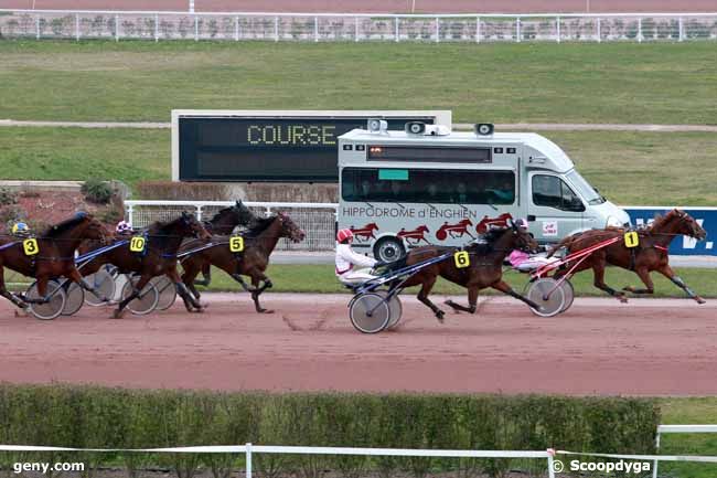 22/02/2013 - Enghien - Prix de Montsalvy : Arrivée