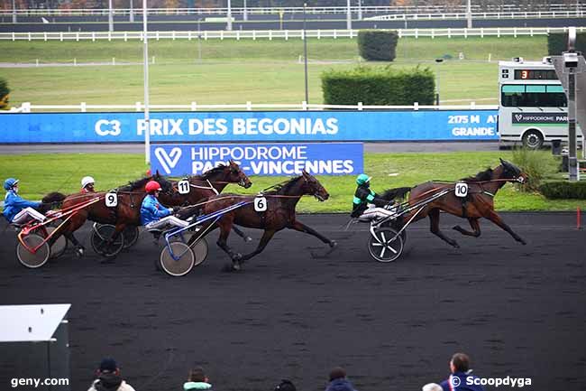 08/12/2022 - Vincennes - Prix des Bégonias : Result