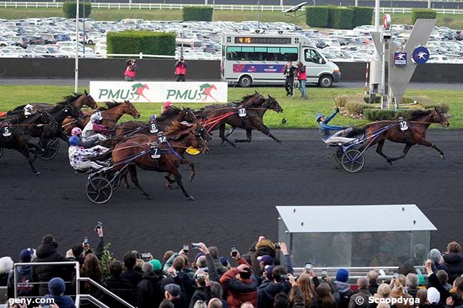 28/01/2024 - Vincennes - Prix d'Amérique - Amérique Races Pmu : Arrivée